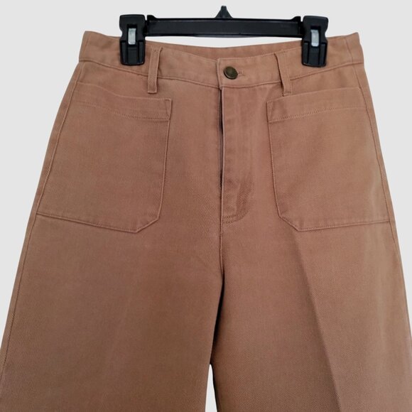 Gentle Fawn Women's Fulton Brown High-Waisted Pants Size 2 - Picture 6 of 10